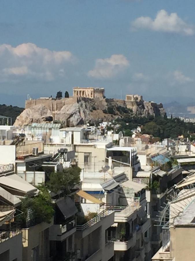 Kolonaki Penthouse Panoramic Acropolis View Atenas Exterior foto