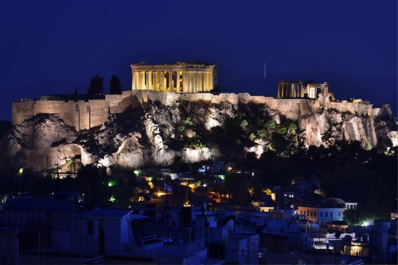 Kolonaki Penthouse Panoramic Acropolis View Atenas Exterior foto